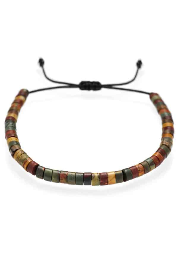 Picasso Jasper Rondelle bracelet