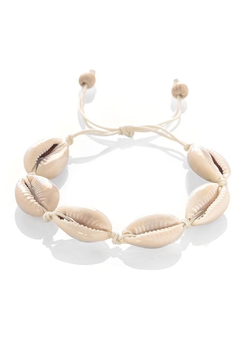 Cowrie shell bracelet - Trimakasi | EN