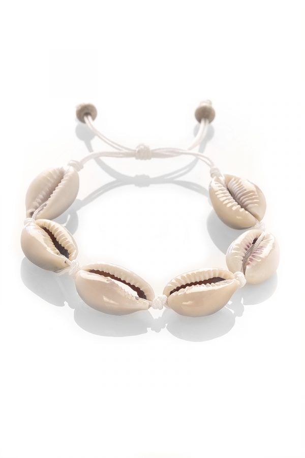 Cowrie shell bracelet
