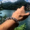 Pulsera trenzada de cuarzo mountain energy