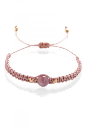 Brățară Macrame Ruby