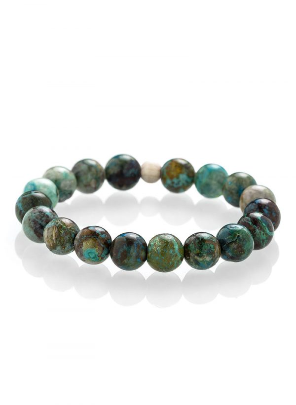 Chrysocolla bracelet