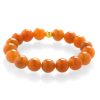 Orange aventurine bracelet