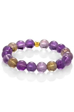 Amazon.com: 100pcs Precious Natural Ametrine Gemtone Beads for Jewelry  Making 0.5