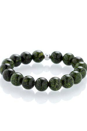 10mm Natural Green Seraphinite Bracelet For Women Lady Man Wealth Luck Gift  Energy Crystal Beads Stone Strands Jewelry Aaaaa  Bracelets  AliExpress