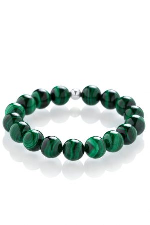 Malachit-Armband Silber