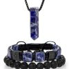 Set of jewelry made from sodalite