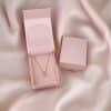 Aquamarin Halskette - Drop of Purity - Geschenkbox