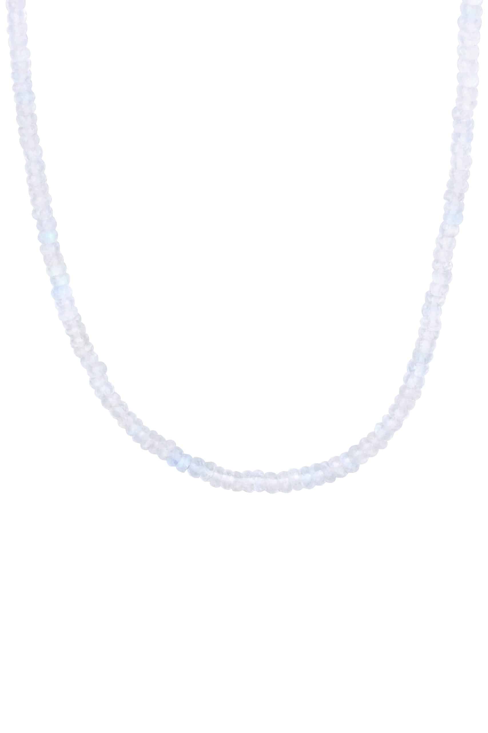Collier ras du cou en pierre de lune