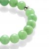 Detaliu bratara Chrysoprase