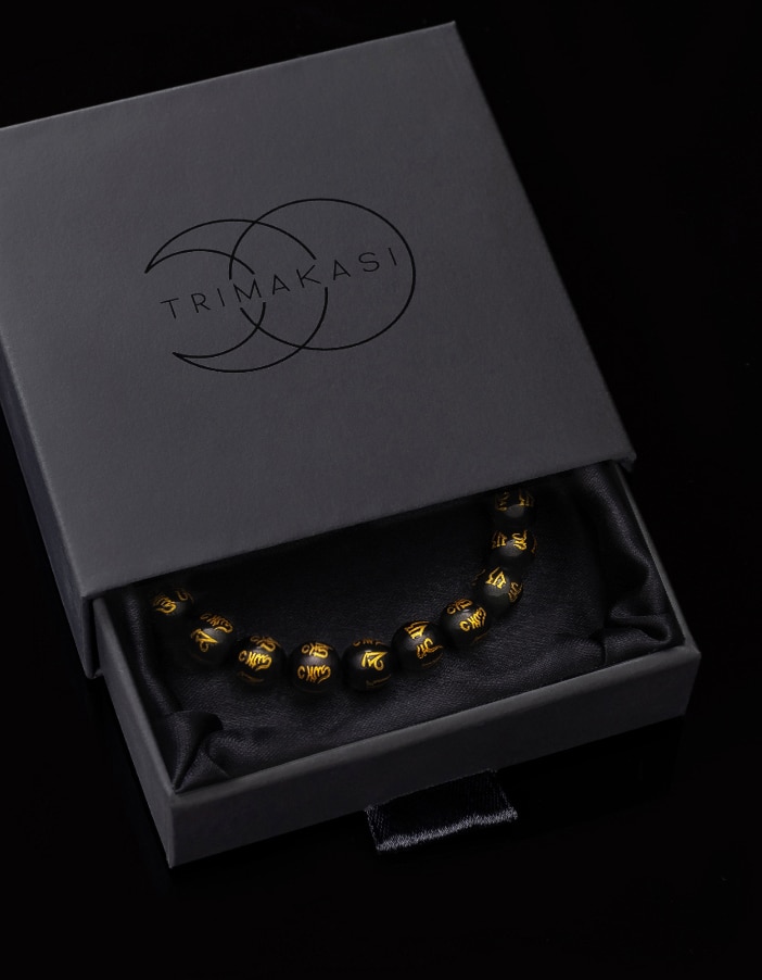 Mantra bracelet as a gift