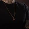 Collana tridente da uomo