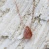 Sunstone Necklace - Drop of Hope