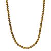 Tiger’s eye beaded necklace for men