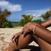 Bracciale di perle Trimakasi - placcato oro