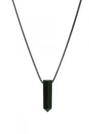 Lennox Quartz Pendant Necklace, Sterling Silver | Men's Necklaces | Miansai