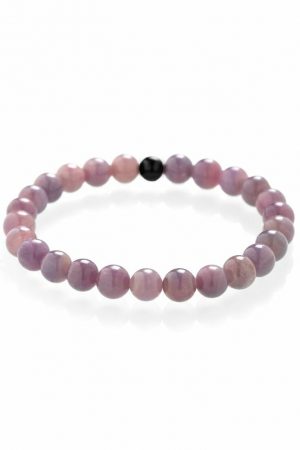 Rubinarmband schwarz