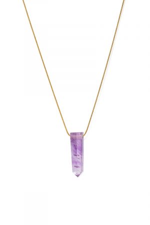Amethyst Crystal Point Pendant, Electroformed Copper Necklace – Well Done  Goods, by Cyberoptix