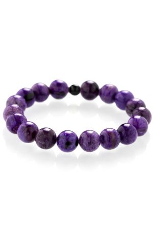 Charoit Armband schwarz