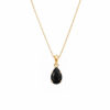 Tourmaline necklace – gold