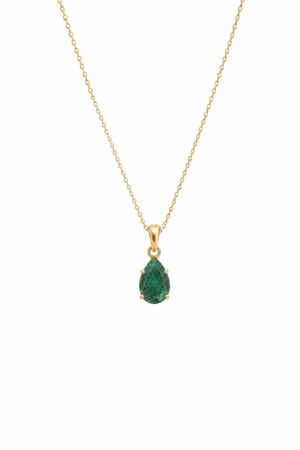 Aventurine necklace – gold