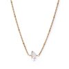 Herkimer diamond women's necklace
