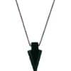 Nephrite arrowhead - necklace for men