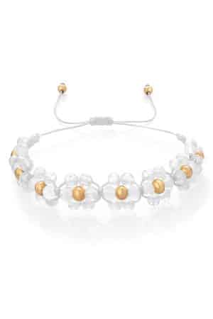 Flower bracelet Moonstone – Fleur Eterna