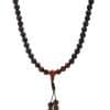 Mala necklace with lava stone