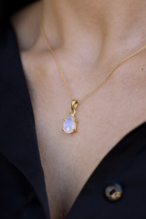 Moonstone necklace
