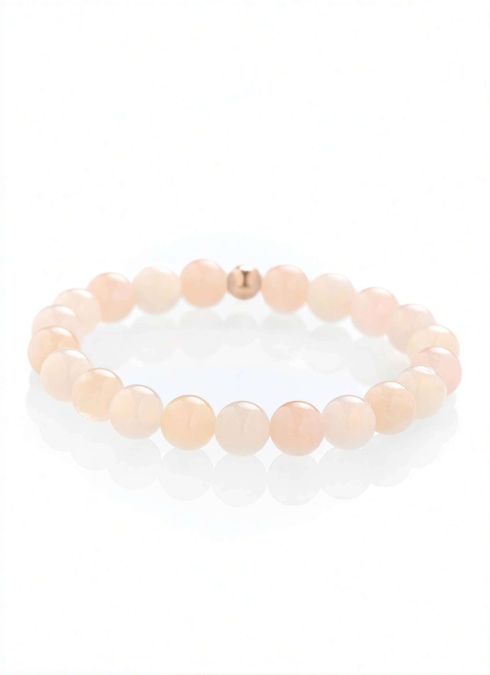 Morganite bracelet – rose gold
