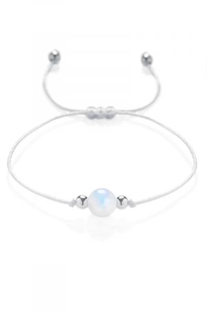 Bracciale semplice pietra di luna