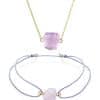 Amethyst women's jewellery set