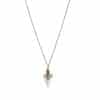Arrowhead minimalist necklace for men