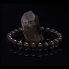 bracciale in quarzo fumé
